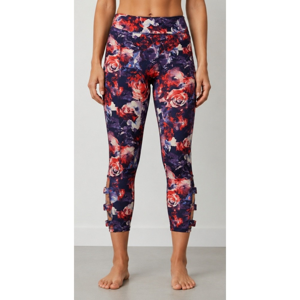 VOGO‎ Athletica Black Activewear Bottoms with White Logo
